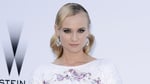 Diane kruger wearing a jaeger-lecoultre vintage watch at amfar